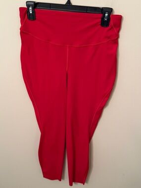 NWT Lululemon Base Pace High Rise 25” Inseam In Dark Red Size 10